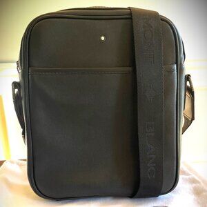 MONTBLANC Classic Black Leather Cross Body Bag
